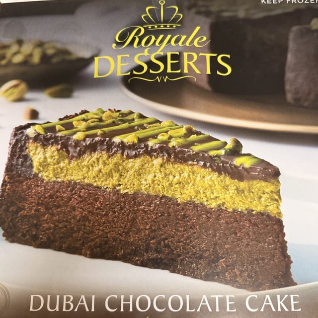 Dubai Chocolate Cake.
